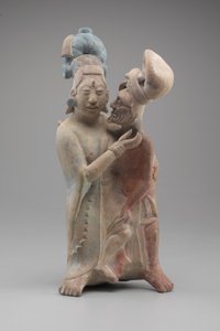 Omarmend paar door Mayan
